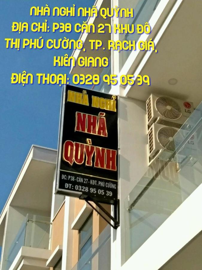 Nhã QuỳNh Hotel Rach Gia Exterior foto